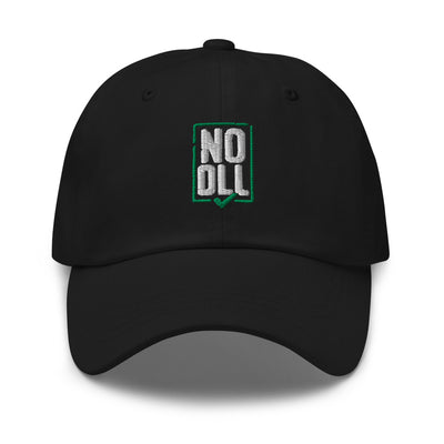 No DLL Hat in Black - product mockup
