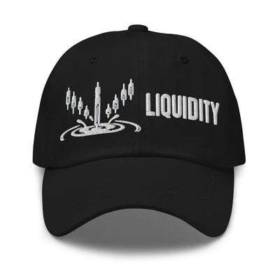Liquidity Hat in Black - product mockup