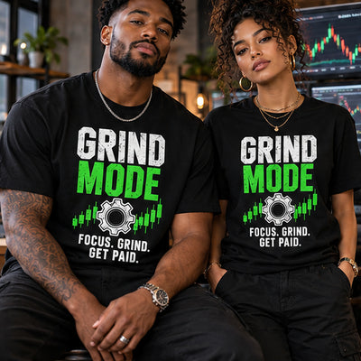 Grind Mode Tee - man and woman wearing the Grind Mode Tee