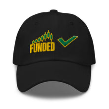 Load image into Gallery viewer, Funded Hat in Black - product mockup