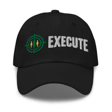 Load image into Gallery viewer, Execute Hat in Black - product mockup