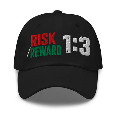 Risk / Reward Hat in Black - product mockup