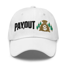 Load image into Gallery viewer, Payout Hat in White - product mockup