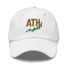 Load image into Gallery viewer, ATH Hat in White - product mockup