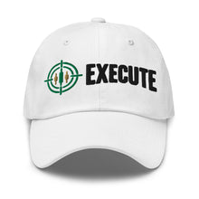 Load image into Gallery viewer, Execute Hat in White - product mockup