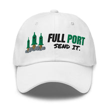 Load image into Gallery viewer, Full Port Hat in White - product mockup