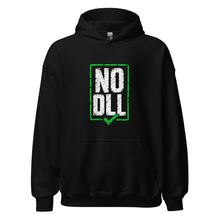 Load image into Gallery viewer, No DLL Hoodie in Black - product mockup