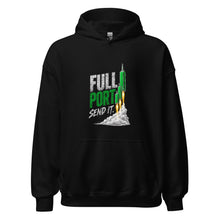 Load image into Gallery viewer, Full Port Hoodie in Black - product mockup