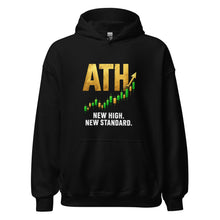 Load image into Gallery viewer, ATH Hoodie in Black - product mockup
