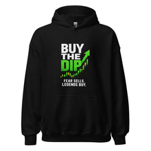 Load image into Gallery viewer, Buy the Dip Hoodie in Black - product mockup