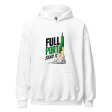 Load image into Gallery viewer, Full Port Hoodie in White - product mockup