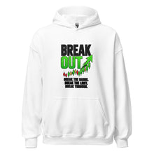 Load image into Gallery viewer, Breakout Hoodie in White - product mockup