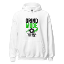 Load image into Gallery viewer, Grind Mode Hoodie in White - product mockup