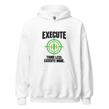 Load image into Gallery viewer, Execute Hoodie in White - product mockup