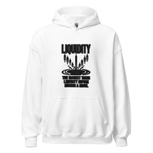 Load image into Gallery viewer, Liquidity Hoodie in White - product mockup