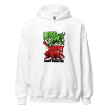 Load image into Gallery viewer, Long / Short Hoodie in White - product mockup